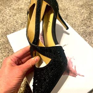 New in Box Jessica Simpson Black High Heels, size 9